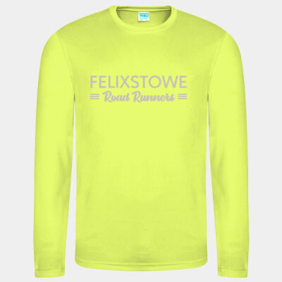 FRR Long Sleeves Cool Tee with reflective logo Thumbnail