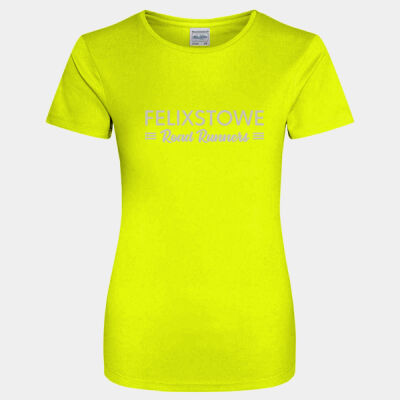 FRR Women's Cool Tee with reflective logo Thumbnail